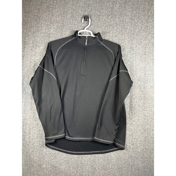 Exceed Jackets & Blazers - eXceed Unisex Long Sleeve 1/4 Zip Pullover Shirt Jacket Size Large Black